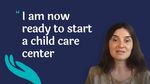 A daycare center proudly talks about reaching full enrollment and a waitlist after launching their updated child care website.
