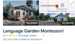 Updated Language Garden Montessori website with improved SEO, design, and enrollment-focused features.