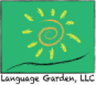Lanugage Garden Logo representing a nature-focused or creative childcare web design.